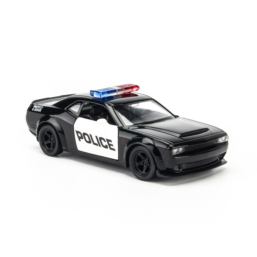 Mô hình xe Dodge Challenger SRT Demon Police 1:36 UNI