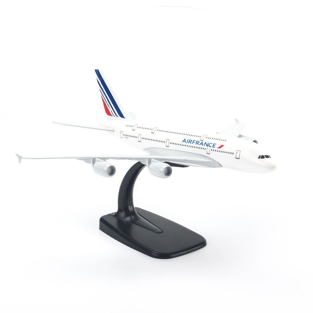 Mô Hình máy bay Air France Airbus A380 20cm Everfly