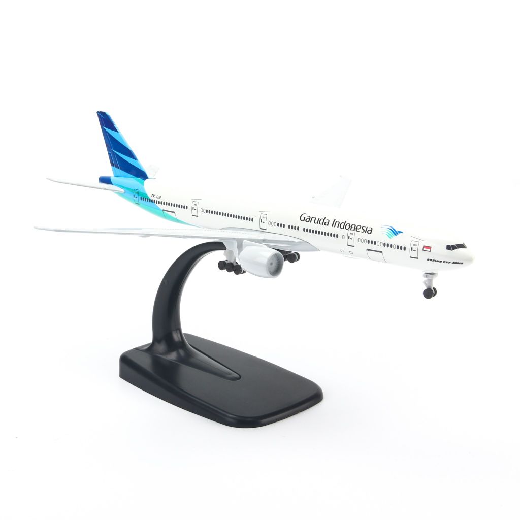 Mô hình máy bay tĩnh Garuda Indonesia Boeing B777 20cm Everfly giá rẻ