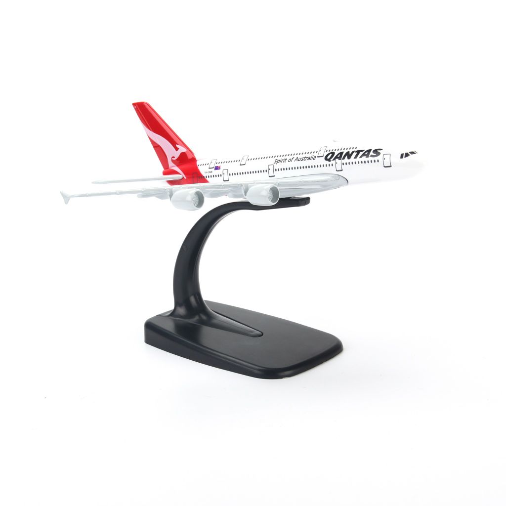 Mô hình máy bay tĩnh Qantas Airbus A380 16cm Everfly giá rẻ