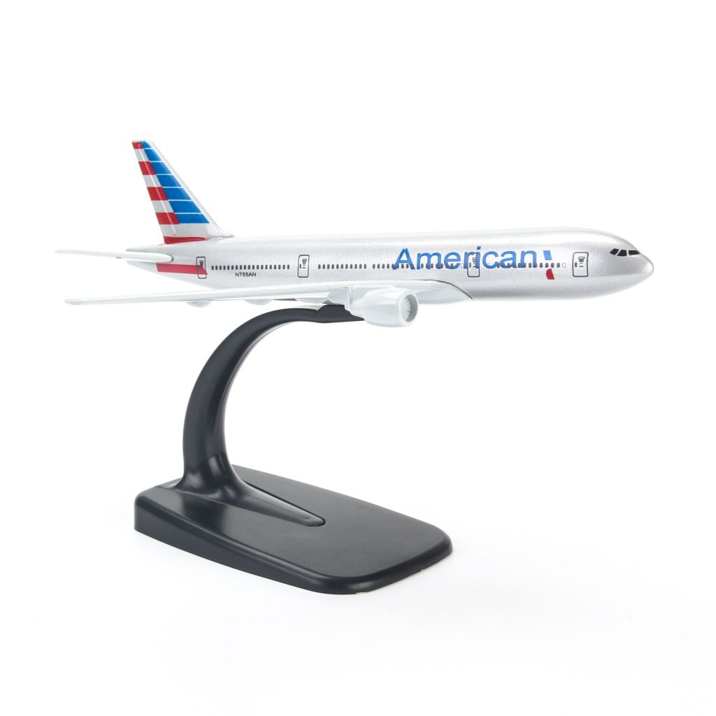 Mô hình máy bay tĩnh American Airlines Boeing B777 16cm Everfly giá rẻ