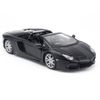 Mô hình xe Lamborghini Aventador LP700-4 Roadster 1:24 Maisto Matte Black MH-31504