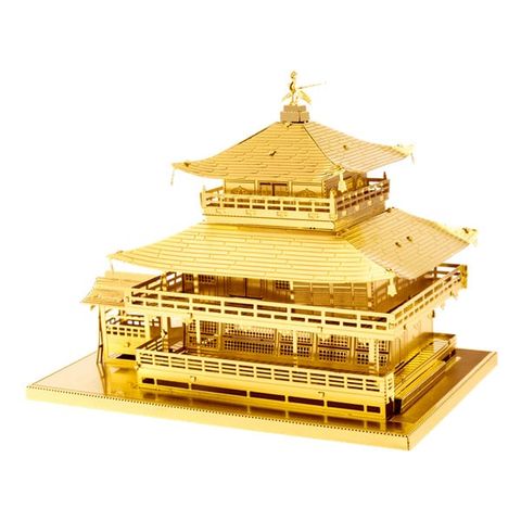 Mô hình kim loại lắp ráp 3D Kinkakuji Temple (Chùa Gác Vàng) (Gold) - Metal Head MP188