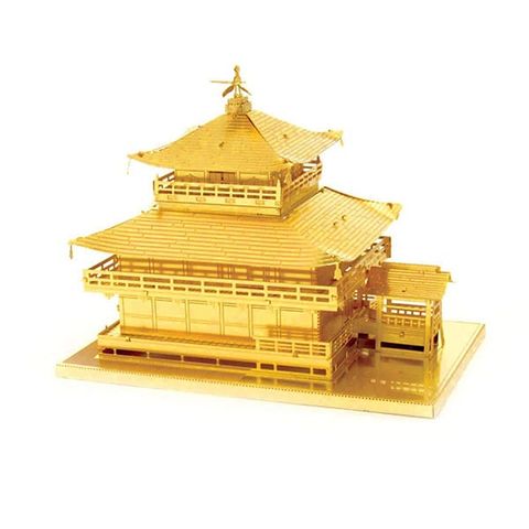 Mô hình kim loại lắp ráp 3D Kinkakuji Temple (Chùa Gác Vàng) (Gold) - Metal Head MP188