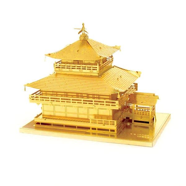 Mô hình kim loại lắp ráp 3D Kinkakuji Temple (Chùa Gác Vàng) (Gold) - Metal Head MP188