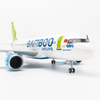 Mô hình máy bay Airbus Bamboo Airways 47cm lắp ráp có đèn Everfly