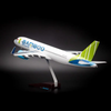 Mô hình máy bay Airbus Bamboo Airways 47cm lắp ráp có đèn Everfly