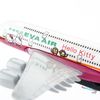 Mô hình máy bay tĩnh Eva Air Hello Kitty Pink Airbus A380 16cm Everfly giá rẻ (7)