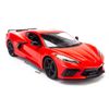 Mô hình tĩnh siêu xe Chervolet Corvette Stingray Coupe 2020 1:18 Maisto Red (4)