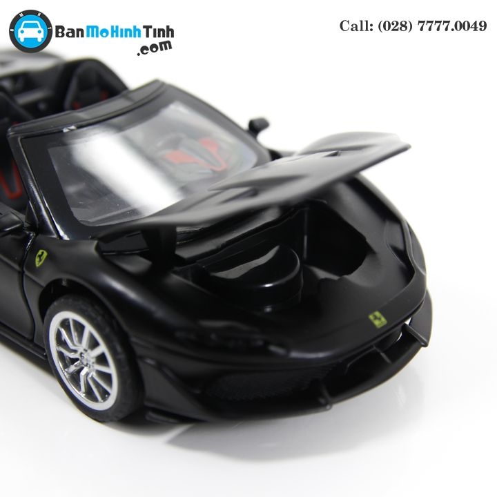MÔ HÌNH FERRARI J50 MATTE BLACK 1:32 DOUBLEHOUSES