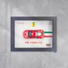 Khung tranh mô hình xe Ferrari F8 Tributo 1:43 Bburago- 18-36054