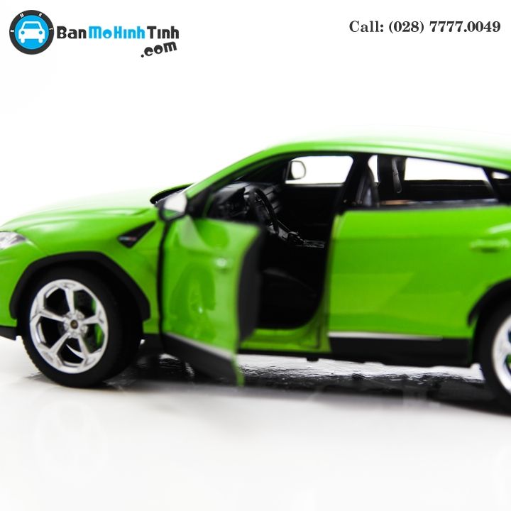 MÔ HÌNH LAMBORGHINI URUS GREEN 1:24 WELLY- 24094