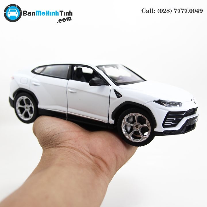 MÔ HÌNH LAMBORGHINI URUS WHITE 1:24 WELLY- 24094W