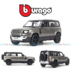 Mô hình xe Land Rover Defender 110 2020 1:24 Bburago