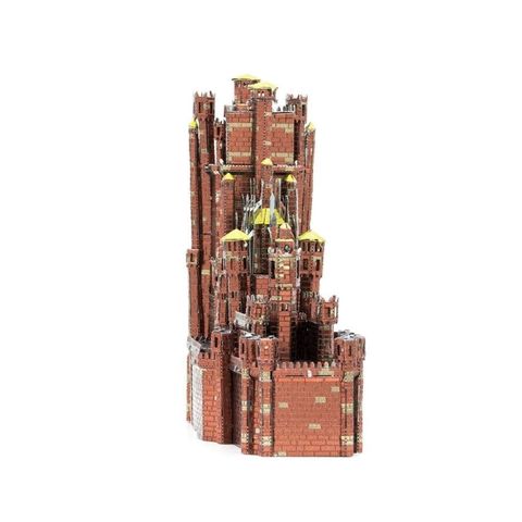 Mô hình kim loại lắp ráp 3D Red Keep Castle (Lâu Đài Red Keep) (Orange, Silver, Gold) Metal Head MP918