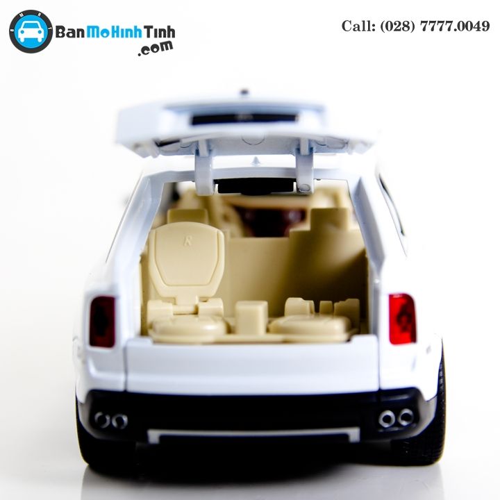 MÔ HÌNH ROLLS ROYCE CULLINAN WHITE 1:24 XLG