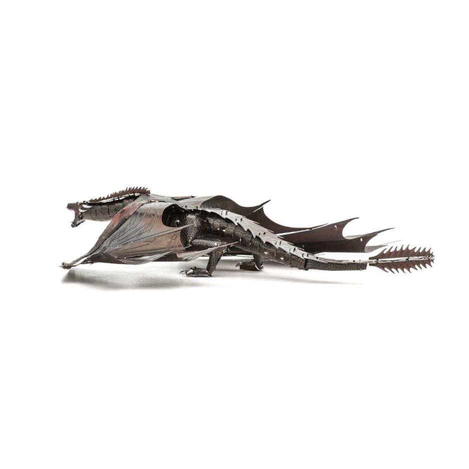 Mô hình kim loại lắp ráp 3D Drogon Dragon (Rồng Drogon) (Red, Black) Metal Head MP915