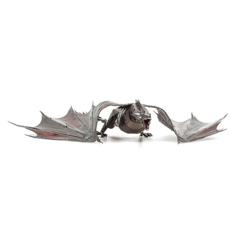 Mô hình kim loại lắp ráp 3D Drogon Dragon (Rồng Drogon) (Red, Black) Metal Head MP915