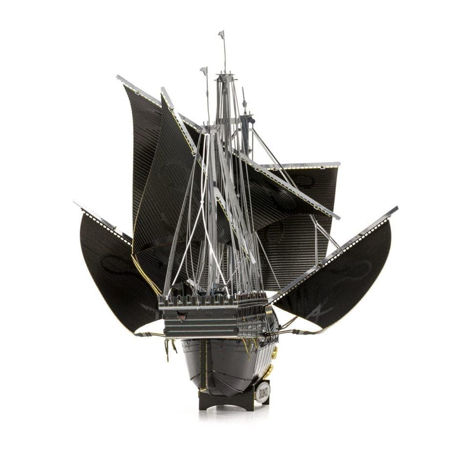 Mô hình kim loại lắp ráp 3D Silence Longship (Tàu Silence) (Gold, Black) Metal Head MP917