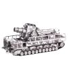 Mô hình kim loại lắp ráp 3D Siêu Đại Pháo Railway Gun (Silver) – Piececool MP087