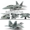 Mô hình máy bay quân sự Lockheed Martin F-22 Raptor 1:100 (3)