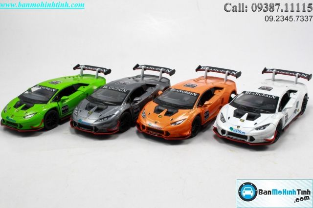 MÔ HÌNH HURACAN SUPER ORANGE 1:36 KINSMART