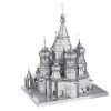 Mô hình nhà thờ chính toà Saint Basil lắp ráp kim loại 3D – Piececool MP641