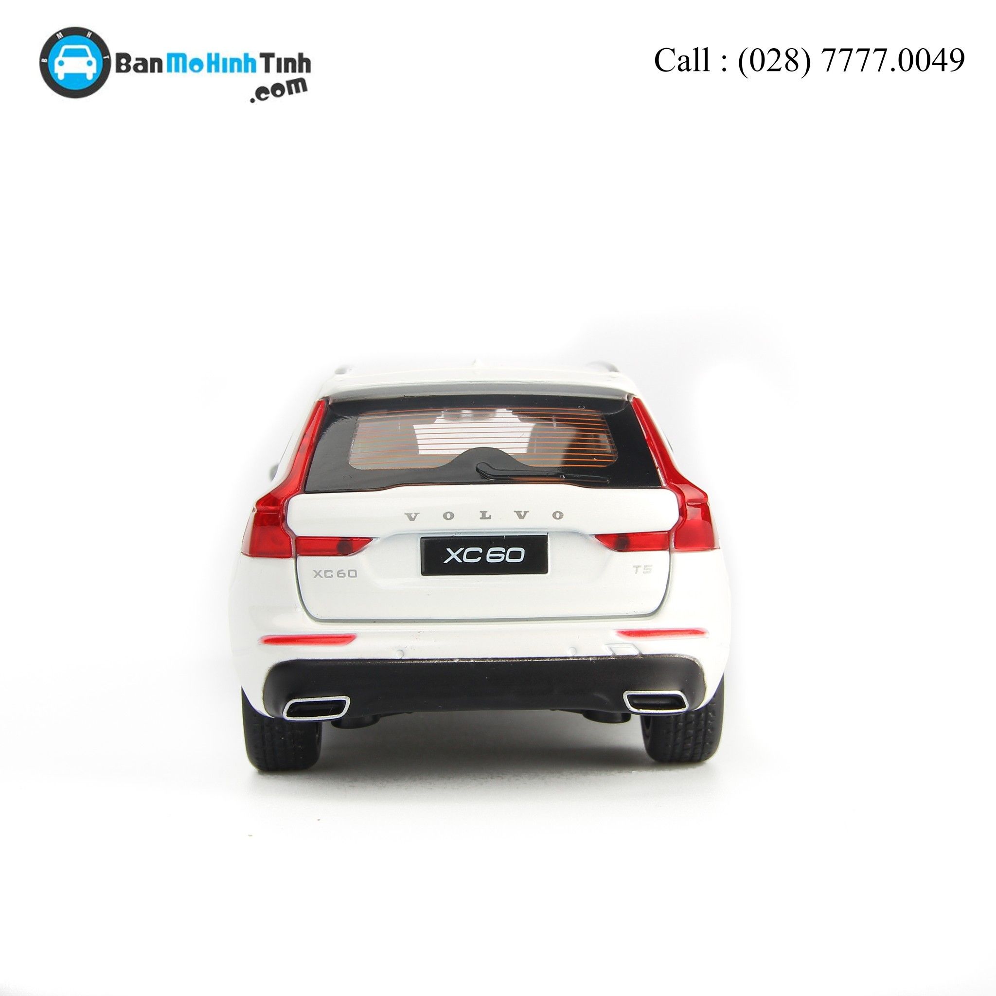 MÔ HÌNH VOLVO XC60 WHITE 1:32 JAKIECHAN-HIGH QUALITY
