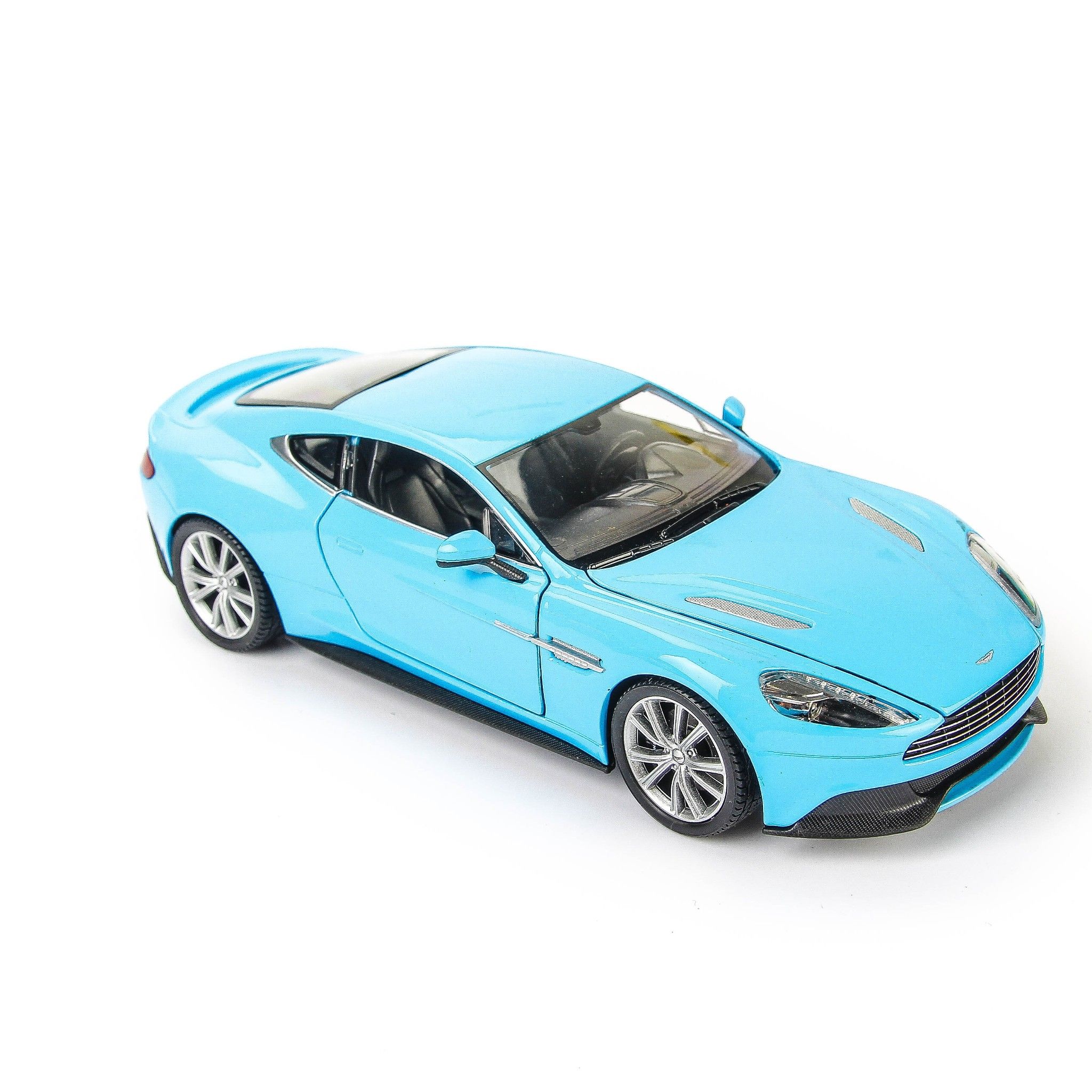 MÔ HÌNH ASTON MARTIN VANQUISH BLUE 1:24 WELLY