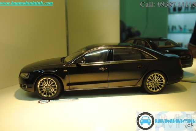 MÔ HÌNH AUDI A8 BLACK 1:18 KYOSHO