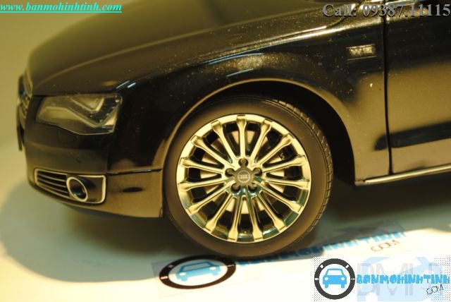 MÔ HÌNH AUDI A8 BLACK 1:18 KYOSHO
