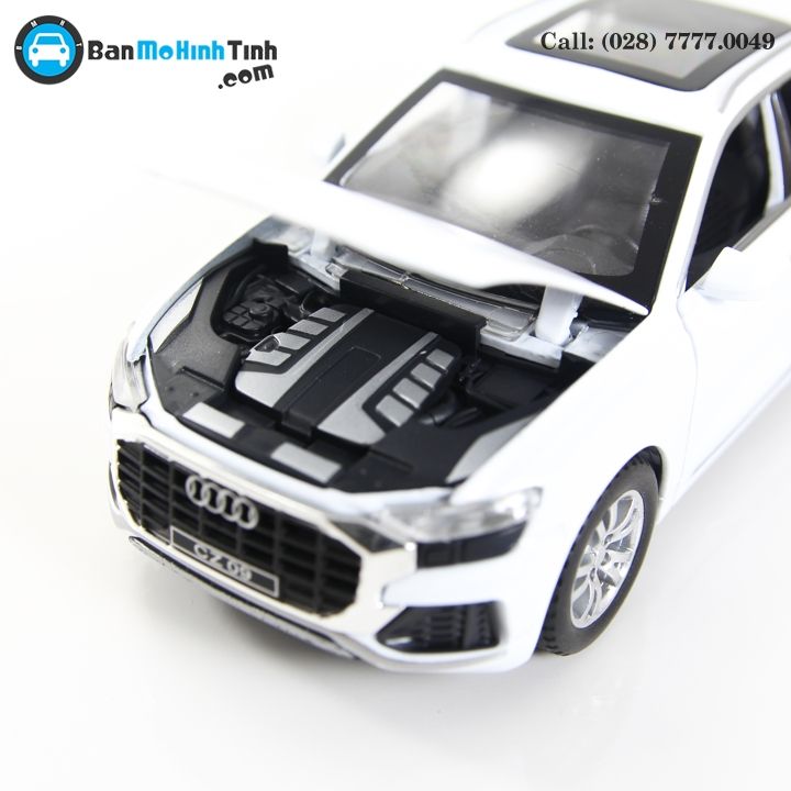 MÔ HINH AUDI Q8 WHITE 1:32 CHEZHI