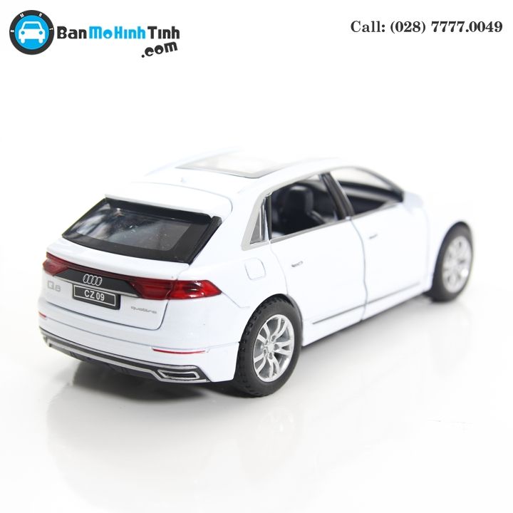 MÔ HINH AUDI Q8 WHITE 1:32 CHEZHI
