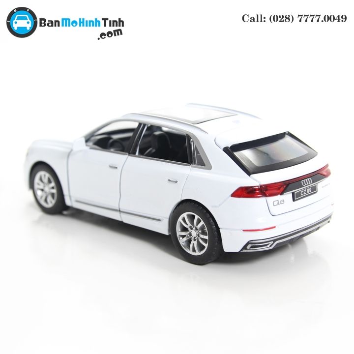 MÔ HINH AUDI Q8 WHITE 1:32 CHEZHI