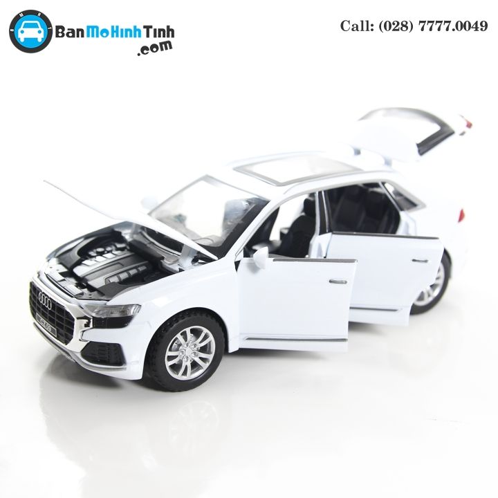 MÔ HINH AUDI Q8 WHITE 1:32 CHEZHI