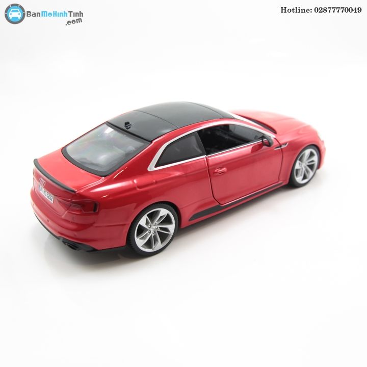 MÔ HÌNH AUDI RS5 COUPE RED 1:24 BBURAGO- 18-21090