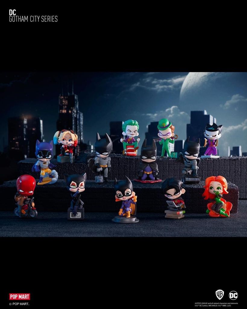 Mô hình đồ chơi Blind box DC Gotham City Series (Thành Phố Gotham DC) - POP MART