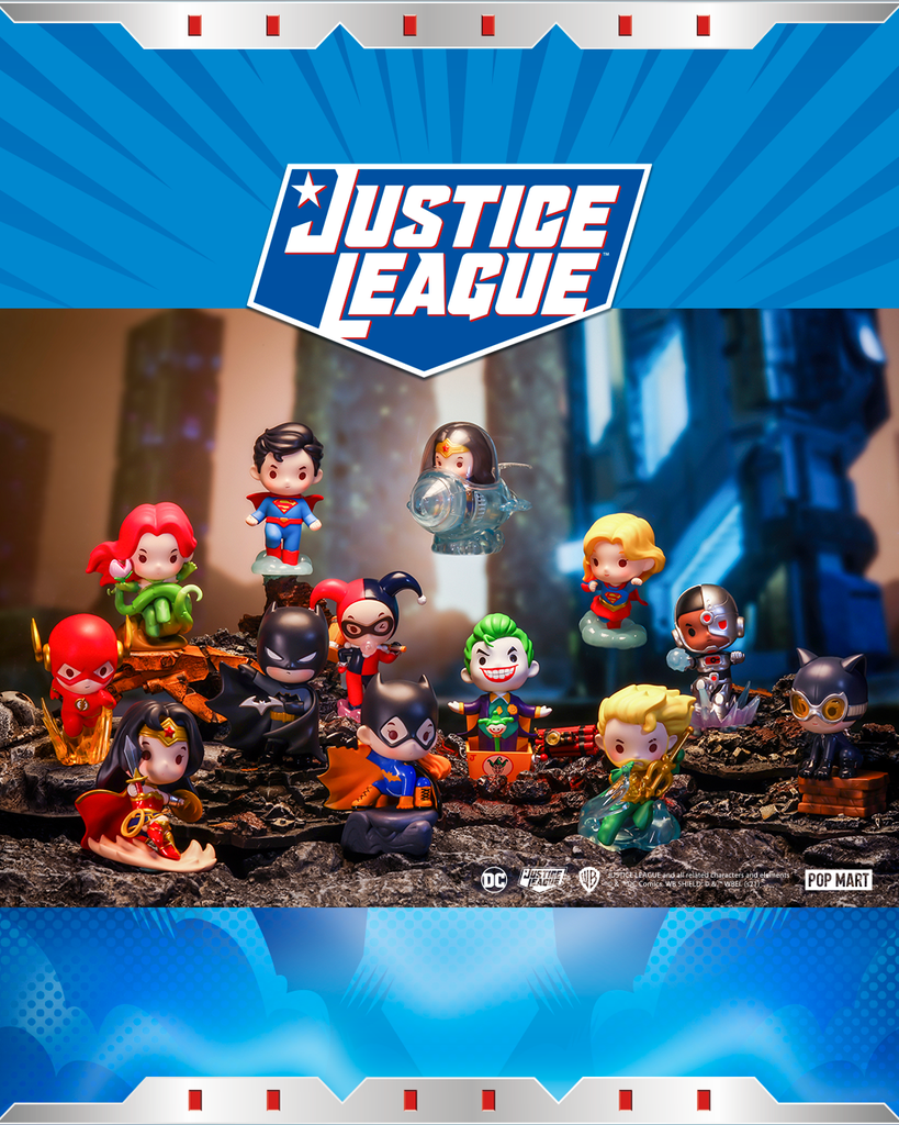 Mô hình đồ chơi Blind box DC Justice League Series (Liên Minh Công Lý DC) - POP MART