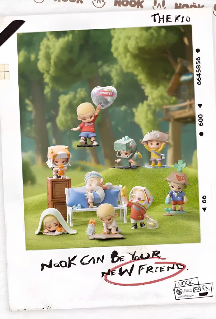 Mô hình đồ chơi Blind box Nook The Kid Series (Đứa Trẻ Nook) - 52TOYS