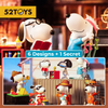 Mô hình đồ chơi Blind box Snoopy Cartoon Series - 52TOYS