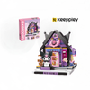 Mô hình đồ chơi lắp ráp Kuromi và căn nhà ngôi sao Keeppley