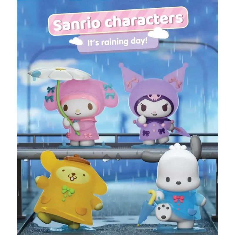 Mô hình đồ chơi nhân vật Sanrio Raining Day Raincoat - LANGBOWANG