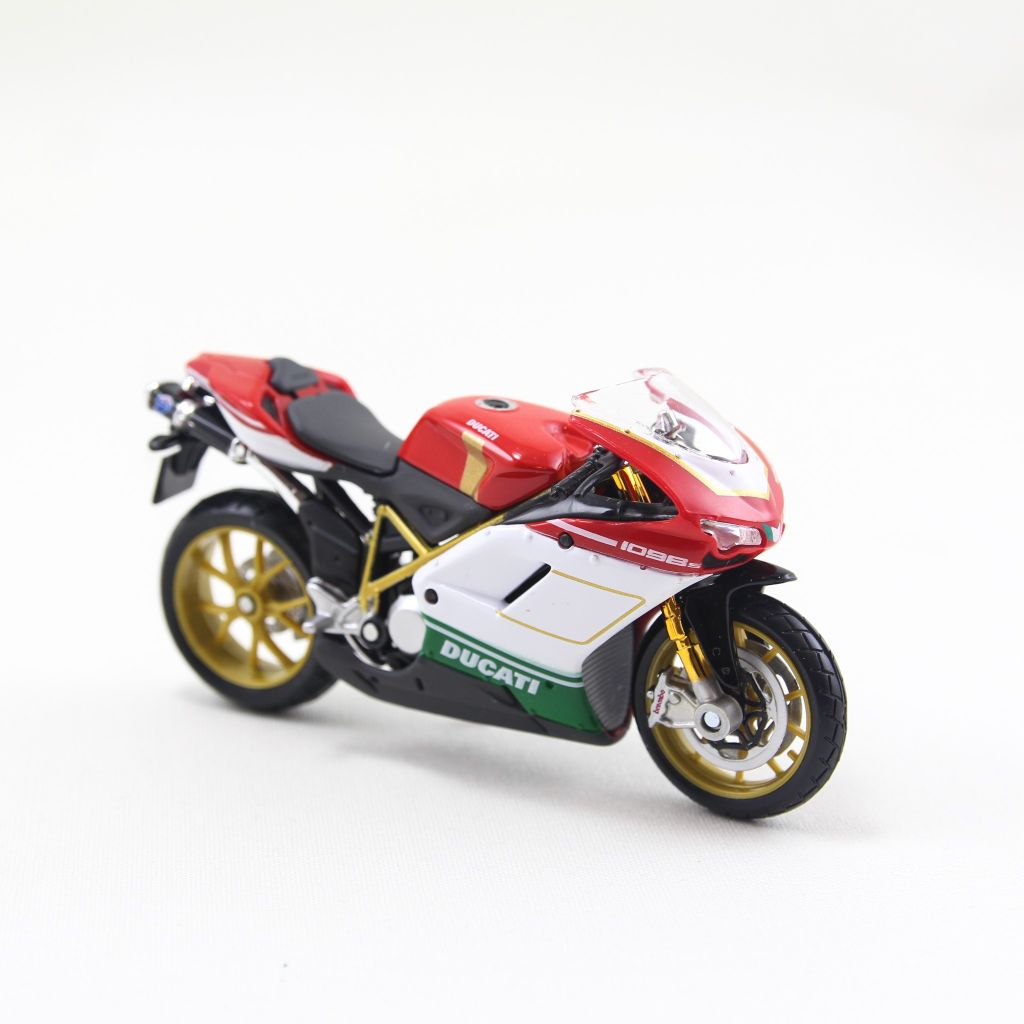  Mô hình xe mô tô Ducati 1098s 1:18 Maisto 