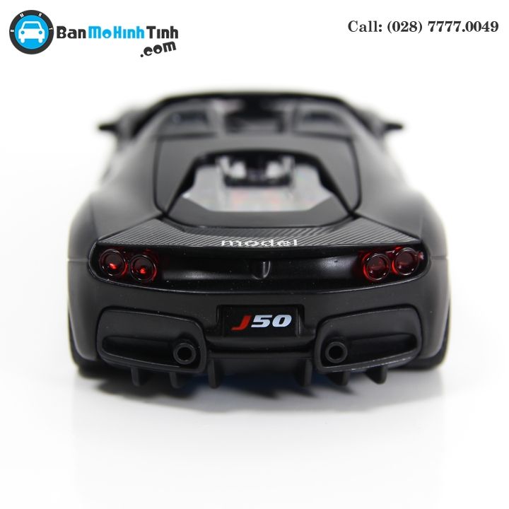 MÔ HÌNH FERRARI J50 MATTE BLACK 1:32 DOUBLEHOUSES