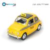 Mô hình xe Fiat Nouva 500 Taxi 1:24 Welly- 22515T