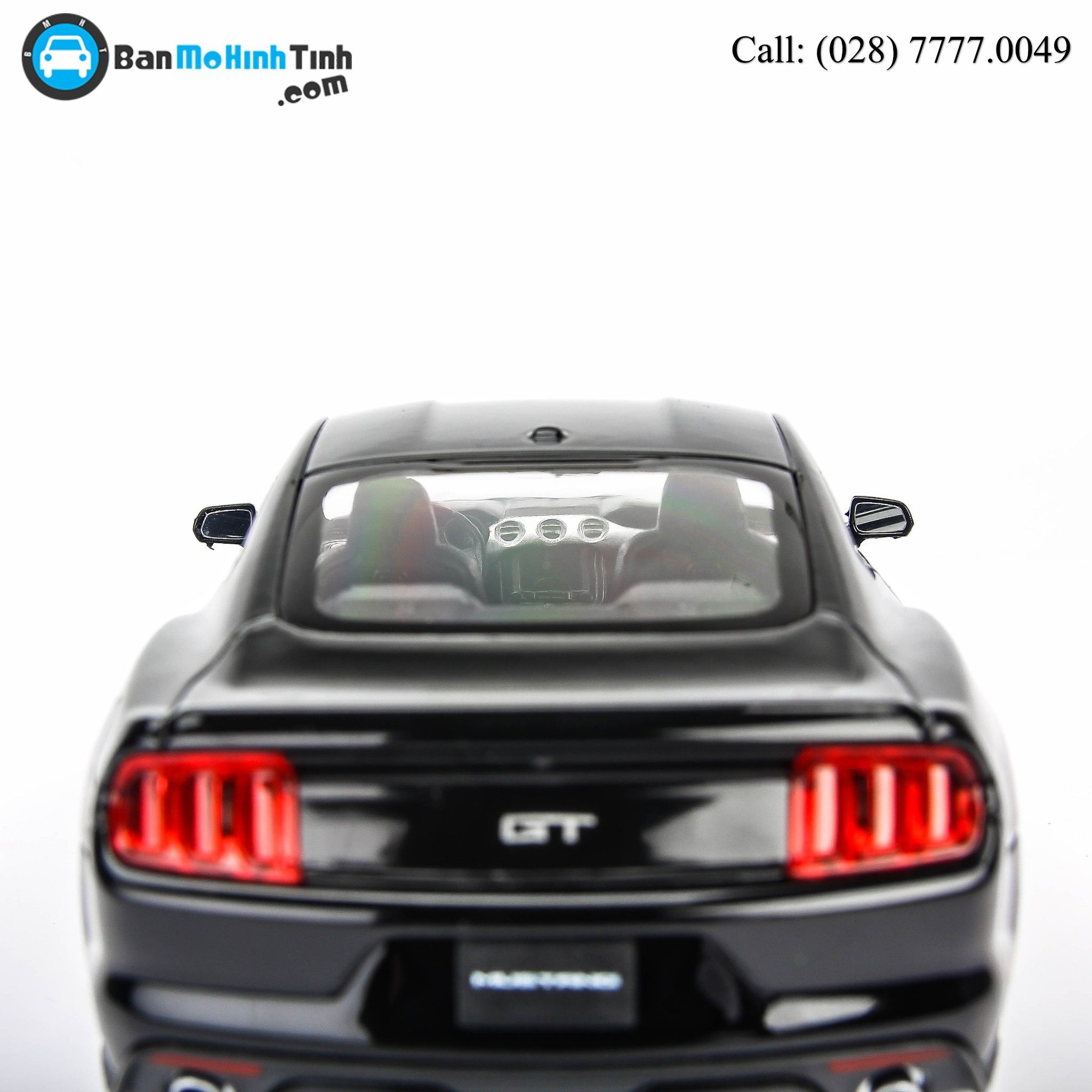 MÔ HÌNH FORD MUSTANG GT 2015 BLACK 1:24 WELLY