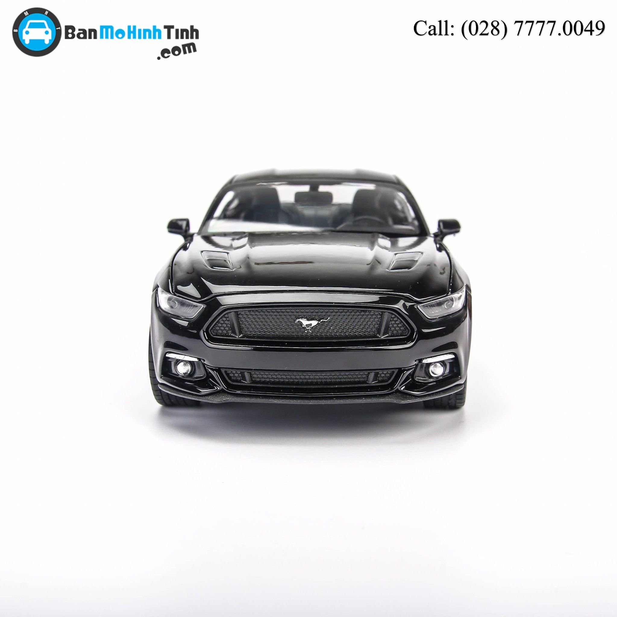 MÔ HÌNH FORD MUSTANG GT 2015 BLACK 1:24 WELLY