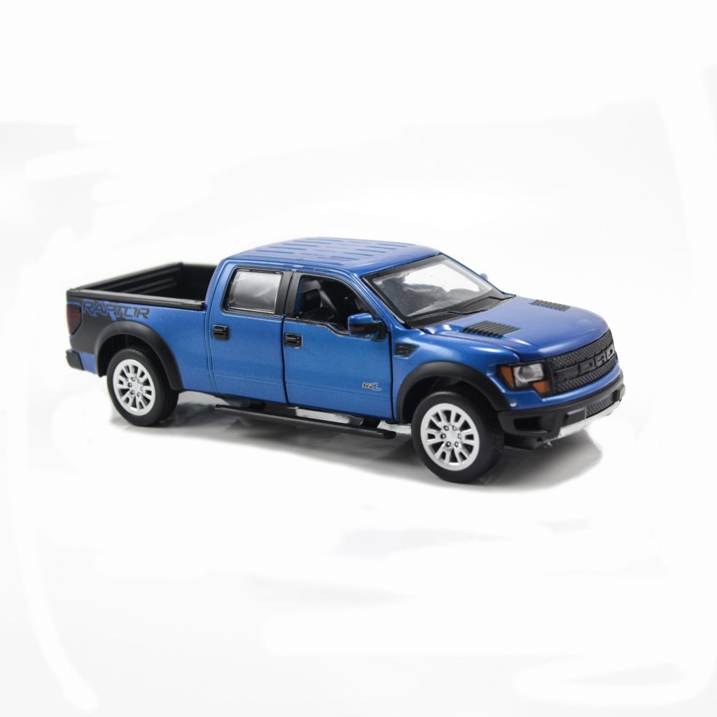 Mô hình xe Ford Raptor F150 Blue 2009 1:32 MSZ