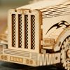 Mô hình gỗ lắp ráp 3D Heavy Truck (Xe Đầu Kéo) (Wood Color) - Robotime MC502 - WP033