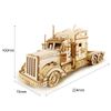 Mô hình gỗ lắp ráp 3D Heavy Truck (Xe Đầu Kéo) (Wood Color) - Robotime MC502 - WP033